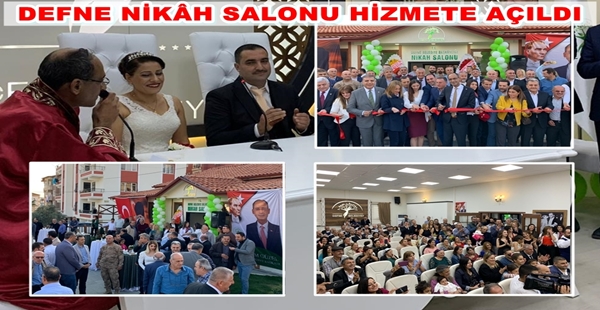 “İlçemizin eksikliklerini gidererek Defne Halkımıza yakışır bir kent oluşturma hedefi