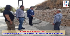 Cumhuriyet Mahallesi Cumhuriyet caddesinde kilit taşı tamir çalışması tamamlandı.
Aydınlı