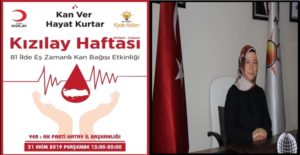 AK Parti Kadın Kolları Hatay İl Başkanlığı Her yıl, 29