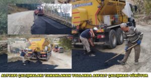  şehir genelinde başlatılan asfalt hamlesi kapsamında Oğlakören Mahallesi’nde altyapı