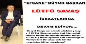 HBB de çalışan memurların Sosyal Denge adı altında aldıkları parayı