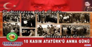 Gazi Mustafa Kemal ATATÜRK, yokluk ve yoksulluktan var ettiği, çağdaş