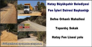 Defne Orhanlı Mahallesi Topardıç Sokak’ta ve Antakya’da bulunan Hatay Fen