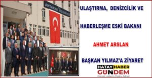 65. Hükümet Ulaştırma, Denizcilik ve Haberleşme Bakanı Ahmet Arslan ve