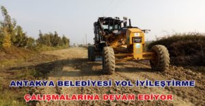 Antakya Belediyesi Fen İşleri Müdürlüğü ekipleri şehrin 95 mahallesinde yürüttüğü