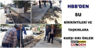 Kış aylarında su kanallarında oluşabilecek arızalara hızlı ve kontrollü bir