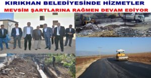 Ayrıca, Aydınlı Mahallesi Açelya sokakta asfalt tamir çalışmaları tamamlanırken, 408