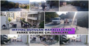 Antakya Belediyesi Fen İşleri Müdürlüğü ekipleri, Saraykent ve Kisecik Mahalleleri’nde