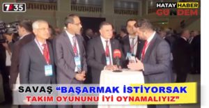 Başkan Savaş, İzmir Büyükşehir Belediye Başkanı Tunç Soyer’in ev sahipliğinde