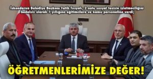 Hatay İl Milli Eğitim Müdürlüğü ile İskenderun Belediyesi arasında imzalanan