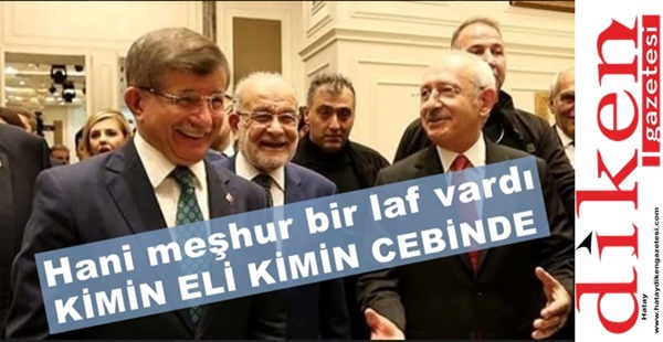 Kılıçdaroğlu, Karamollaoğlu ve Davutoğlu aynı karede