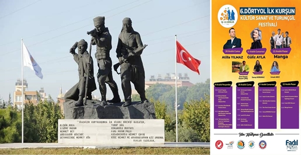 KURTULUŞ GÜNÜN KUTLU OLSUNMilli Mücadele’de Dörtyol’da Düşman’a ilk Kurşun’u Atan