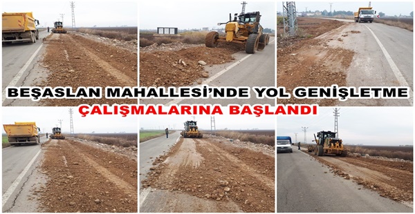 HBB YOL GENİŞLETME ÇALIŞMALARIYLA ULAŞIMI RAHATLATIYOR