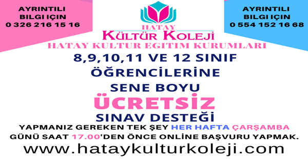 Her hafta sonu Ottoman Kavşağında bulunan okul binasında alanında deneyimli
