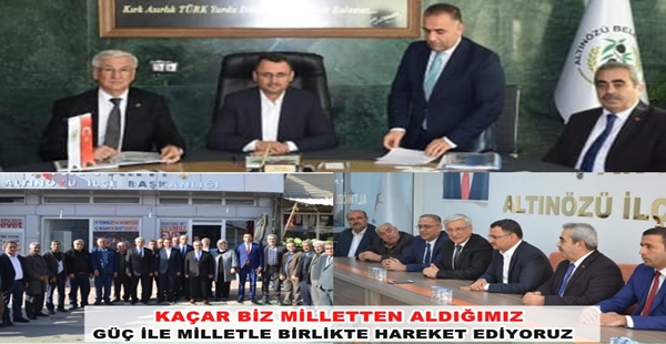 KAÇAR BİZ MİLLETTEN ALDIĞIMIZ GÜÇ İLE MİLLETLE BİRLİKTE HAREKET EDİYORUZ