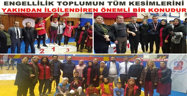 ENGELLİLİK TOPLUMUN TÜM KESİMLERİNİ YAKINDAN İLGİLENDİREN ÖNEMLİ BİR KONUDUR