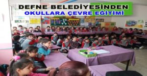 Defne Belediyesi Çevre Koruma ve Kontrol Müdürlüğünün düzenli olarak
sürdürdüğü