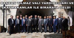 Antakya Belediye Başkanı İzzettin Yılmaz, Hatay Vali Yardımcıları ve kaymakamlar
