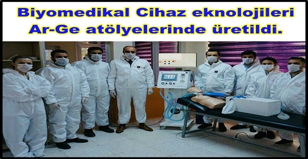 Hatay Şehit Serkan Talan Mesleki ve Teknik Anadolu Lisesi Biyomedikal Cihaz Teknolojileri Ar-Ge atölyelerinde üretildi.