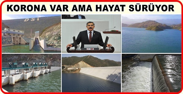 KORONA VAR AMA HAYAT SÜRÜYOR..