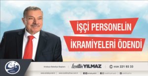 ANTAKYA BELEDİYESİ’NDE İŞÇİ PERSONELE İKRAMİYELERİ ÖDENDİ  Antakya Belediye Başkanı İzzettin