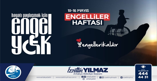 BAŞKAN YILMAZ; “ENGELLİ VATANDAŞLARIMIZIN HER ZAMAN HİZMETİNDEYİZ.”