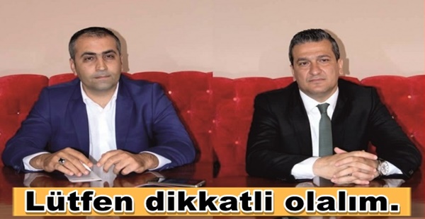 Belen Belediye Başkanı İbrahim Gül; Lütfen dikkatli olalım.