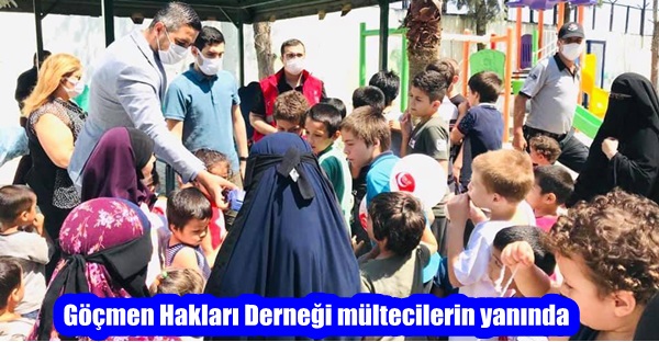 Göçmen Hakları Derneği mültecilerin yanında