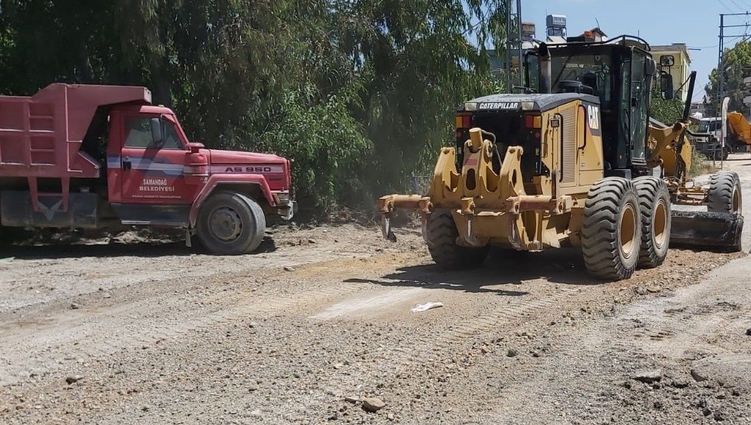 SAMANDAĞ’DA ÇALIŞMALAR DEVAM EDİYOR