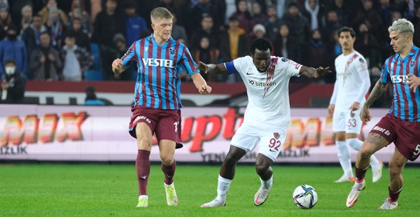 Hatayspor Trabzonspor’a mağlup oldu