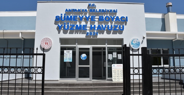 ANTAKYA BELEDİYESİ SÜMEYYE BOYACI YÜZME HAVUZU HİZMETE GİRDİ