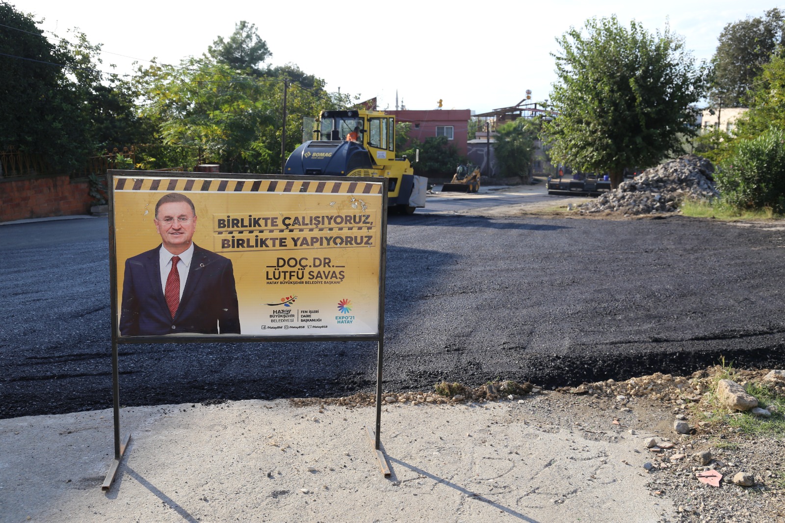 HBB PAYAS’TA BETON ASFALT ÇALIŞMASI BAŞLATTI