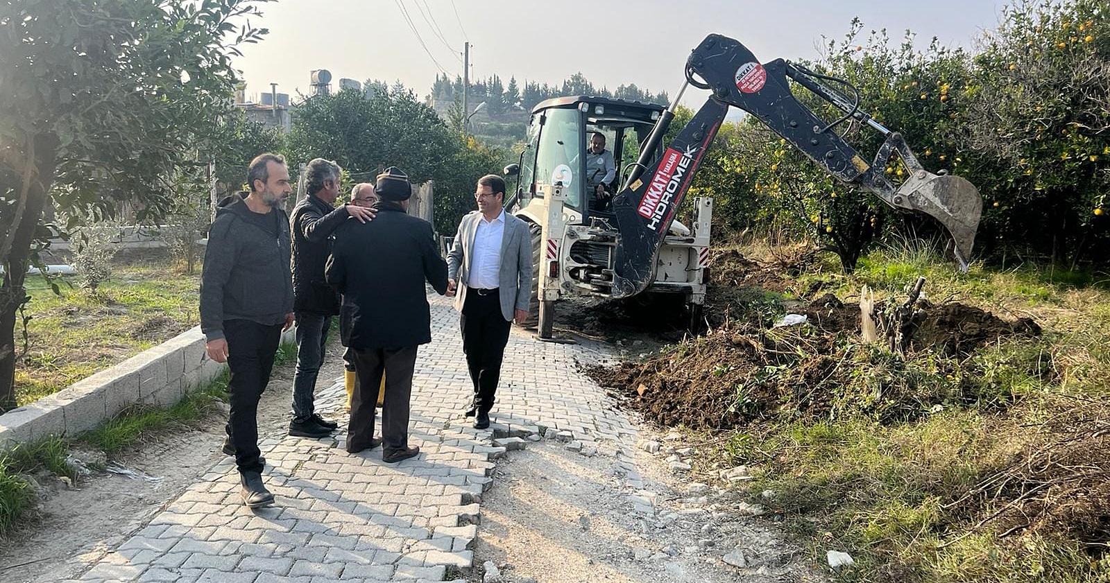 Samandağ’da yollar yenileniyor