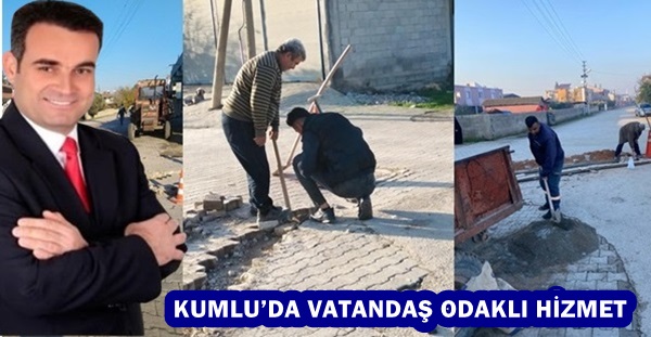 KUMLU’DA VATANDAŞ ODAKLI HİZMET