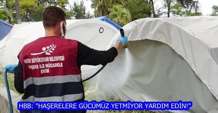 HBB: “HAŞERELERE GÜCÜMÜZ YETMİYOR YARDIM EDİN!”