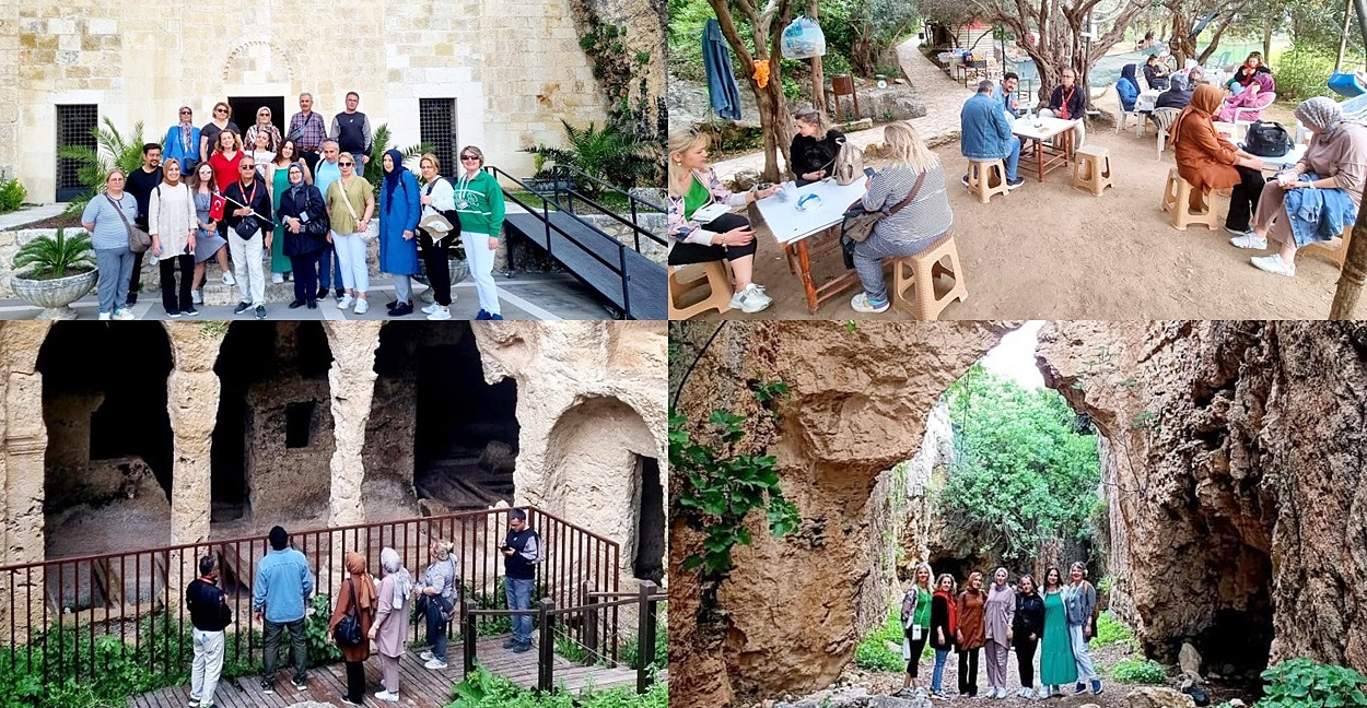 YIKIK ŞEHİR HATAY İLK TURİST GRUBUNU AĞIRLADI