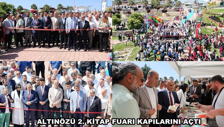 ALTINÖZÜ 2. KİTAP FUARI KAPILARINI AÇTI