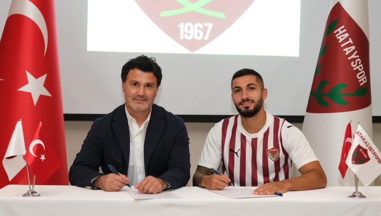 Hatayspor kaptan ile 2 yıllık sözleşme yeniledi