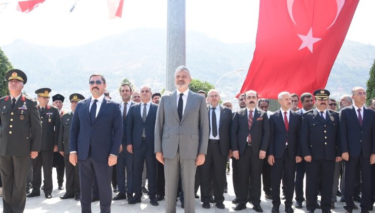 HATAY’IN ANAVATANA KATILIŞININ 85. YILDÖNÜMÜ KUTLANDI