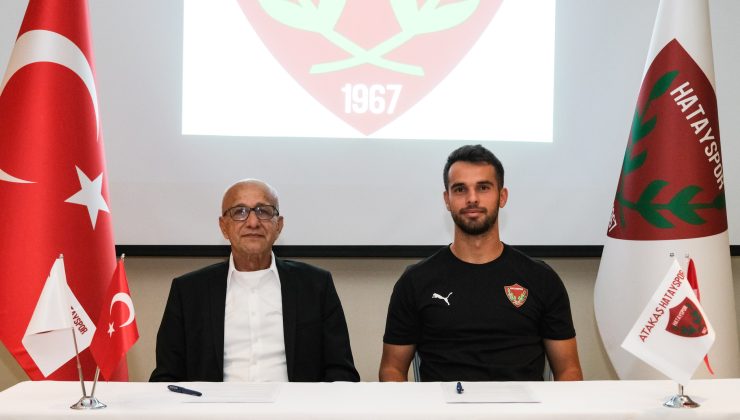 Kerim Alıcı 2 yıl daha Hatayspor’da