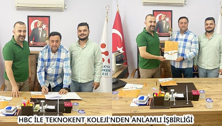 HBC İLE TEKNOKENT KOLEJİ’NDEN ANLAMLI İŞBİRLİĞİ