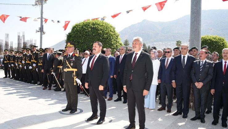 HATAY’DA 30 AĞUSTOS ZAFER BAYRAMI KUTLANDI