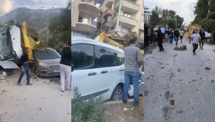 Hatay’da Feci Kaza: 4 Otomobil ve 2 Kamyon çarpıştı