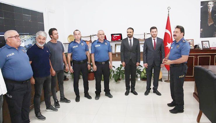 HATAY’DA BAŞARILI POLİSLER ÖDÜLLENDİRİLDİ