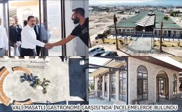 Hatay Valisi Gastronomi Çarşısı’nda incelemelerde bulundu