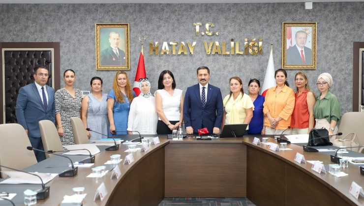 HATAY VALİLİĞİ’NDEN KADIN GİRİŞİMCİLERE DESTEK