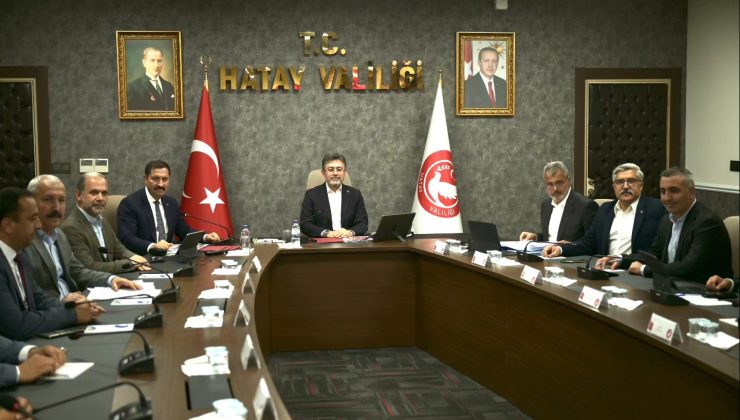 BAKAN YUMAKLI HATAY VALİLİĞİ’Nİ ZİYARET ETTİ