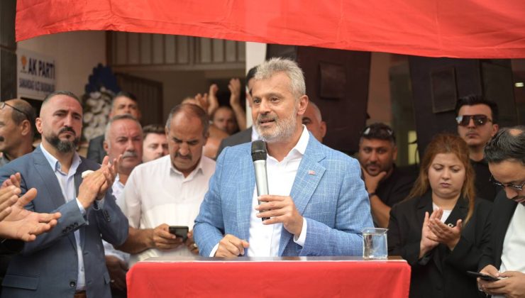 ÖNTÜRK’TEN SAMANDAĞ’A HİZMET SÖZÜ