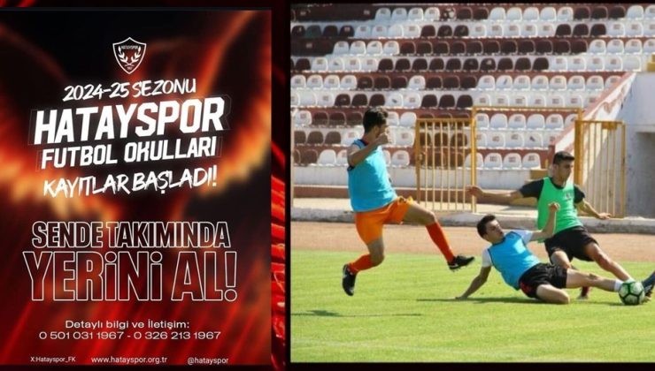 HATAYSPOR GELECEĞİN YILDIZLARINI ARIYOR