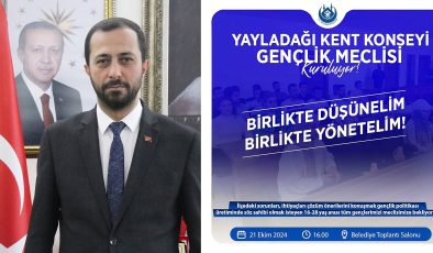 YALÇIN: YAYLADAĞI’NDA GENÇLERİN SESİ DAHA GÜR ÇIKACAK